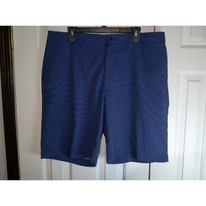Ben Hogan Golf Shorts Performance Stretch‎ Blue Checkered Mens Size 38